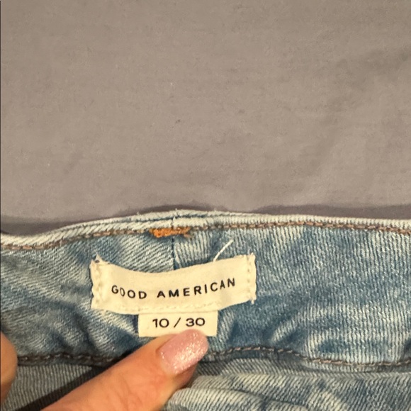 Good American Light Wash Flare Jeans - Picture 3 of 7